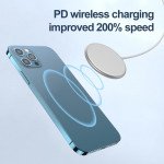 Wholesale MagSafe Style Fast Wireless Qi Magnet Charger USB-C 15W Fast Charging Pad Compatible with all Wireless Charging Phone, iPhone 12, and More (Black)
